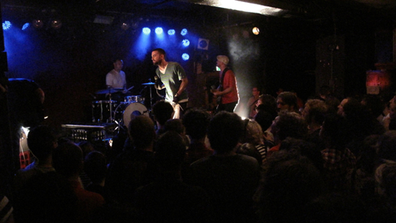Brendan performing
