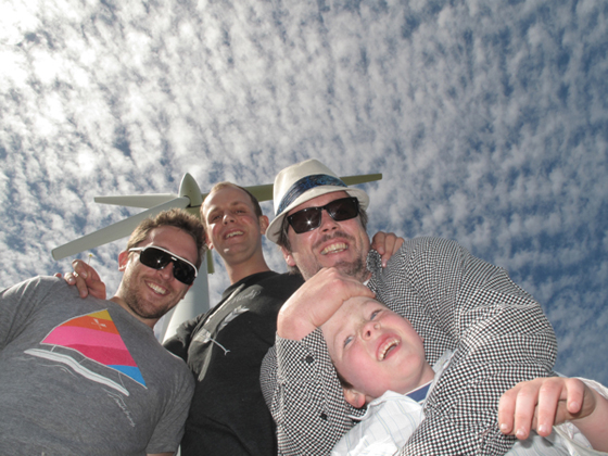 Band photo windmill